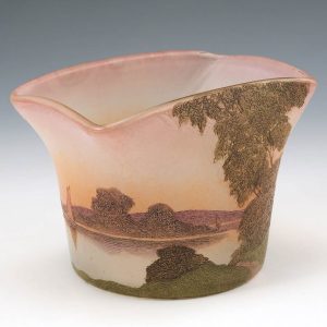 A Legras Landscapw Jardiniere c1920