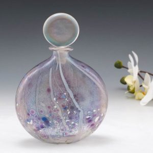 Large Isle of Wight Meadow Garden Perfume Bottle  Viloet c1983