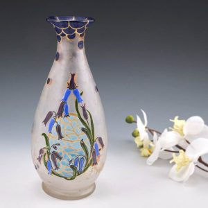 Legras Enamelled Vase c1920