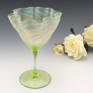 A John Walsh Walsh Iridescent Uranium Glass c1885