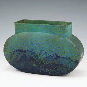 Daum Nancy Mottled Vase c1910