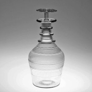 Early 19th Century Irish Glass Prussian Decanter