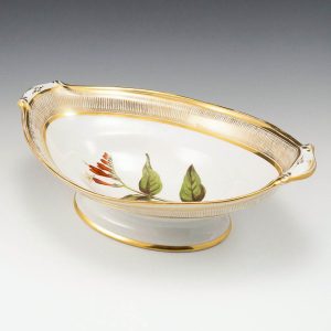 A Coalport Botanical Porcelain Comport 1805-10