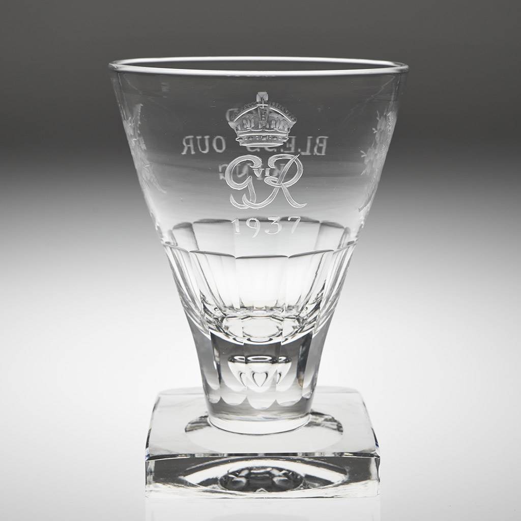 George VI Coronation Dram Glass