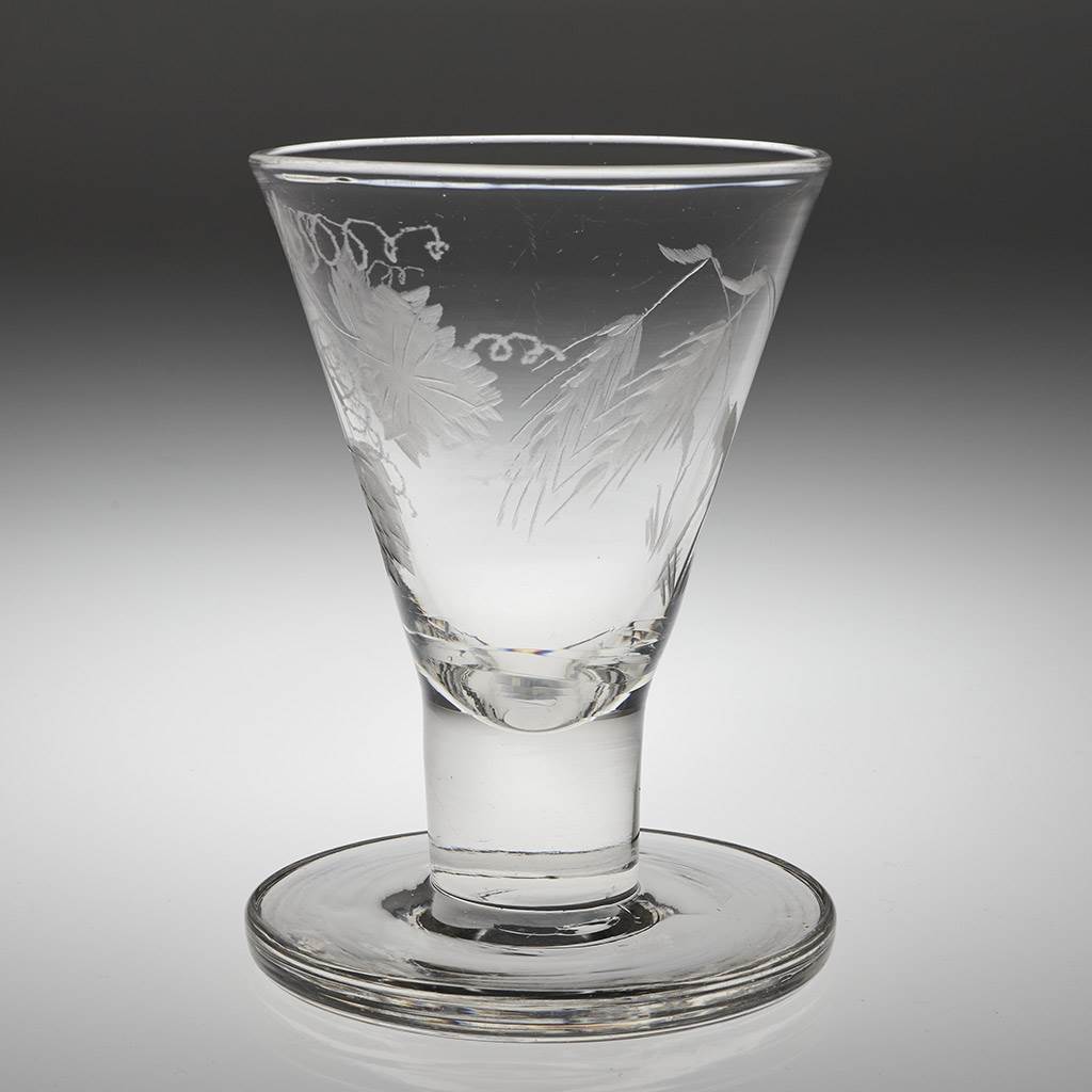 Engraved Firing Glass