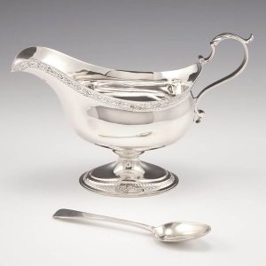 A George III Sterling Silver Sauce Boat London 1781