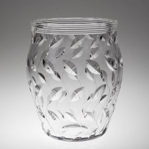 Leaf Pattern Vase By Clyne Farquharson For John Walsh Walsh c1936