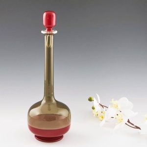 A 1950 Gio Ponti Design Morandiana Bottle for Venini 1950-65