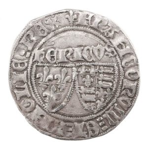 Anglo-Gallic Henry VI Silver Grand Blanc aux Ecus, 1422-1453