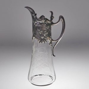Engraved WMF Claret Jug c1910