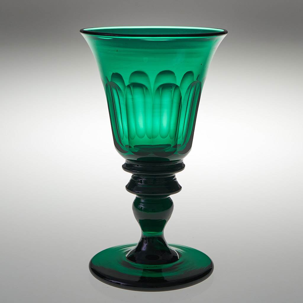 Green Wine Glass
