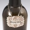 Sterling Silver Wine Bottle Label
