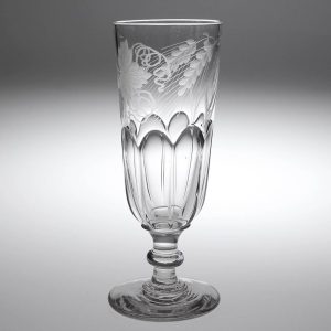 An Engraved Victorian Ale Glass c1860