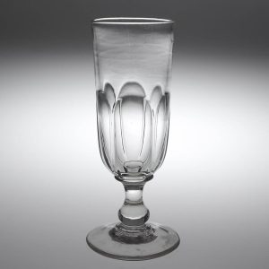 Rare Sunderland Ale Glass Baluster Knop c1860