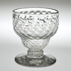 A Monteith Bonnet Glass c1765