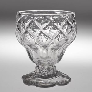 A Monteith Bonnet Glass c1765