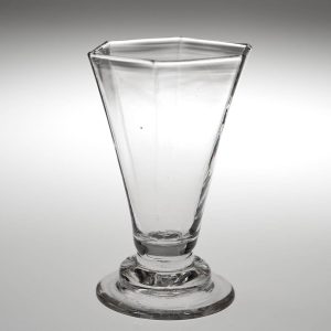 18th Century Panel-Moulded Jelly Glass c1750