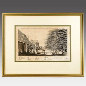 Samuel Richardson Print of  "Remarkable Characters Who Were At Tunbridge Wells" 1804