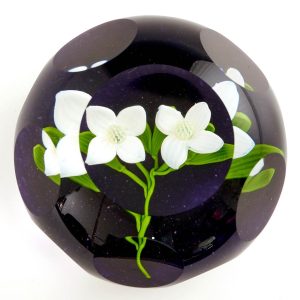 A Peter Holmes Selkirk " To Commemorate The Royal Wedding 29.7.81 " Lampwork Paperweight 31/75