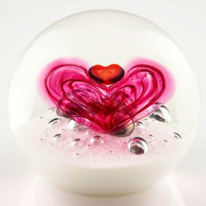A Selkirk Love Paperweight 1981