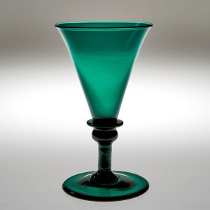 A Green Wine Glass c1820