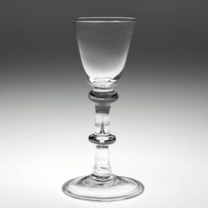 A Georgian Wine Glass c1745