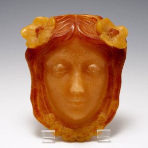 Georges Despret Pate de Verre Mask c 1905