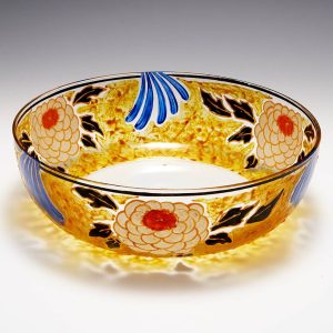 A Fine Legras Enamelled Bowl c1925