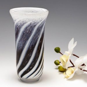 Michael Crane Signed British Studio Glass Vase 2003