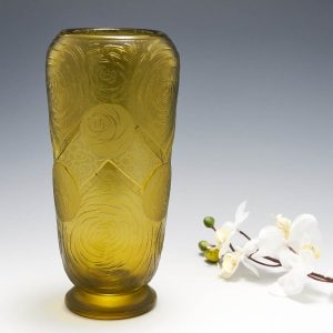 A Legras Mont Joye Art Deco Vase c1930