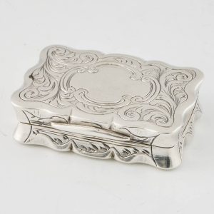 Sterling Silver Vinaigrette Birmingham 1855