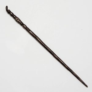 Viking Silver Decorated Pin With Cosmetic Spoon, 11th Century