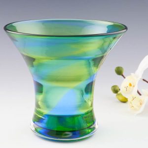 Stevens & Williams Glass Rainbow Vase c1940