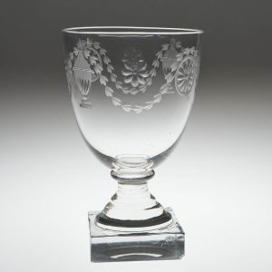 Engraved Georgian Rummer c1810