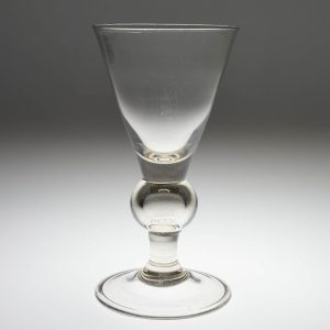 A  Heavy Baluster Goblet c1910