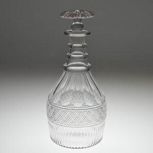 Waterford Cut Prussian Magnum Decanter c1825