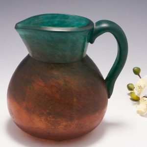 Georges de Feure Pate De Verre Pitcher c1910