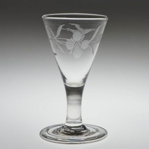 An Antique Gin Glass c1800