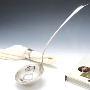 Georgian Silver Ladle with Long Handle Edinburgh 1778