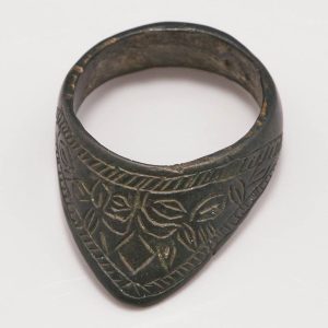 Medieval Archer's Ring Copper-Alloy 13th Century