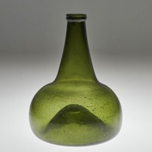 18th Century Onion Shaped Wine Bottle c1730