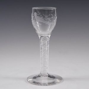 A Georgian Style Wine Glass
