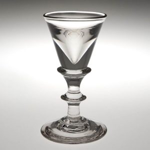 A Georgian Deceptive Dram Glass c1820