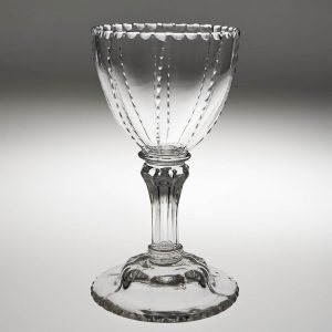 Georgian Pedestal Stem Sweetmeat Glass c1750