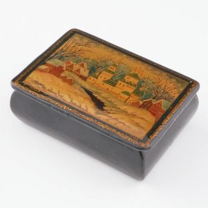 Charity Item- A Pre-Revolution Papier-Mache Box c.1880