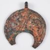 Byzantine Bronze Luna Pendant c11th century
