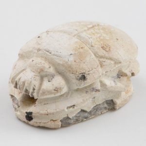 Ancient Egypt New Kingdom, Scarab with Baal Riding a Lion, c1550-1070BC