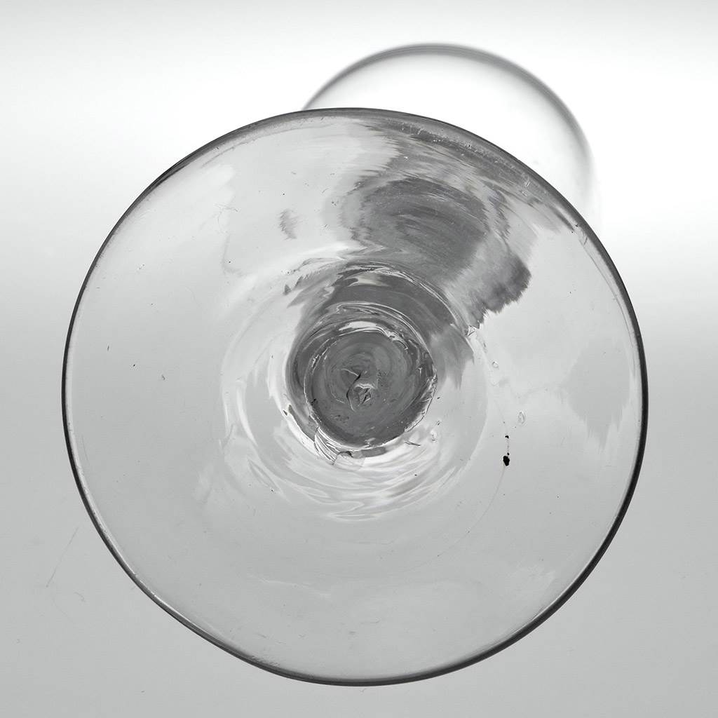 18th Century Opaque Twist Wine Glass c1760 - Image 6