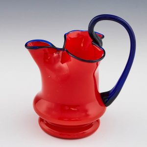 Welz Tango Glass Posy Vase c1930