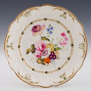 A 19th Century Swansea Porcelain Dessert Plate c1820
